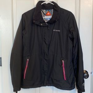 Black Columbia Omni-Heat Ski Jacket Size L